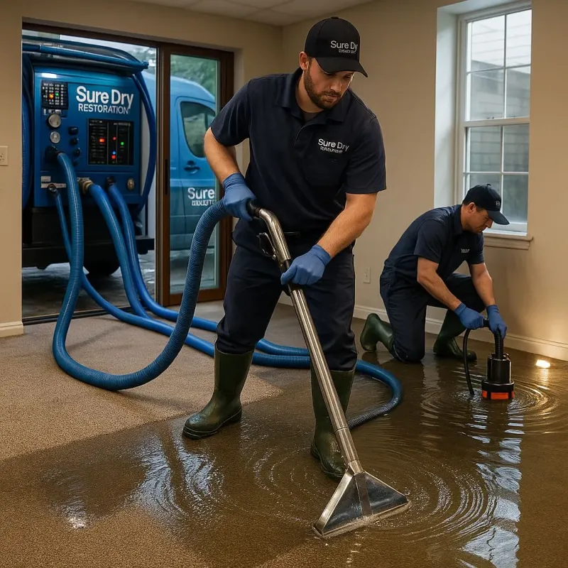 Water Extraction and Removal process in Lincolnton, NC
